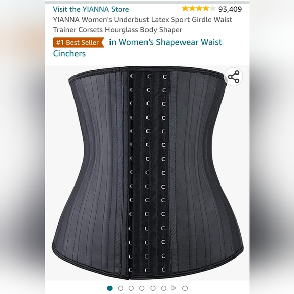 yianna Intimates & Sleepwear Yianna Latex Waist Trainer Poshmark